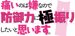 痛いのは嫌なので防御力に極振りしたいと思います。のサムネイル