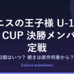『新テニスの王子様』続きは原作の何巻から？決勝メンバー決定戦の次とスペイン戦アニメ化（2期）を解説